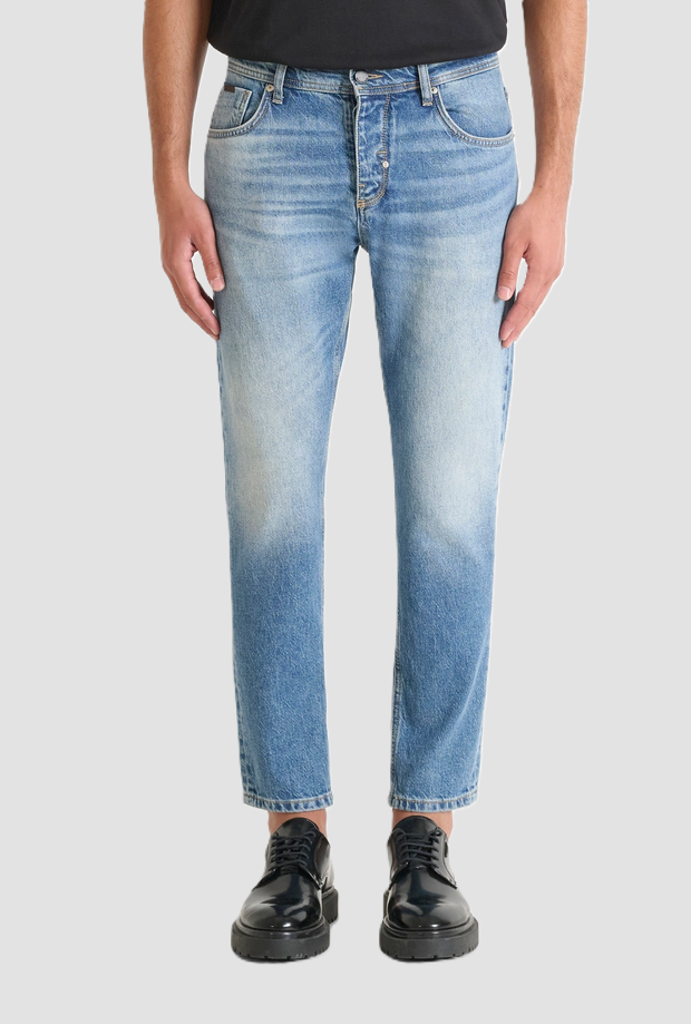Jeans Aragon da uomo blu denim 