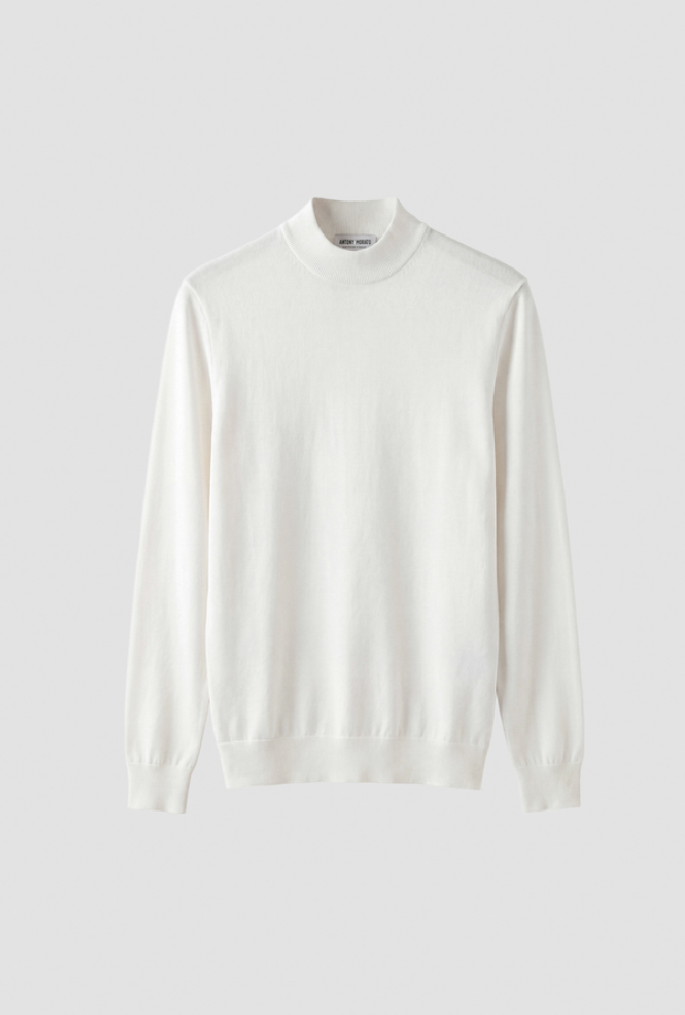 Maglia lupetto da uomo crema 