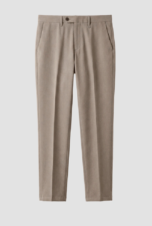 Pantalone Bryan slim fit uomo mastice 
