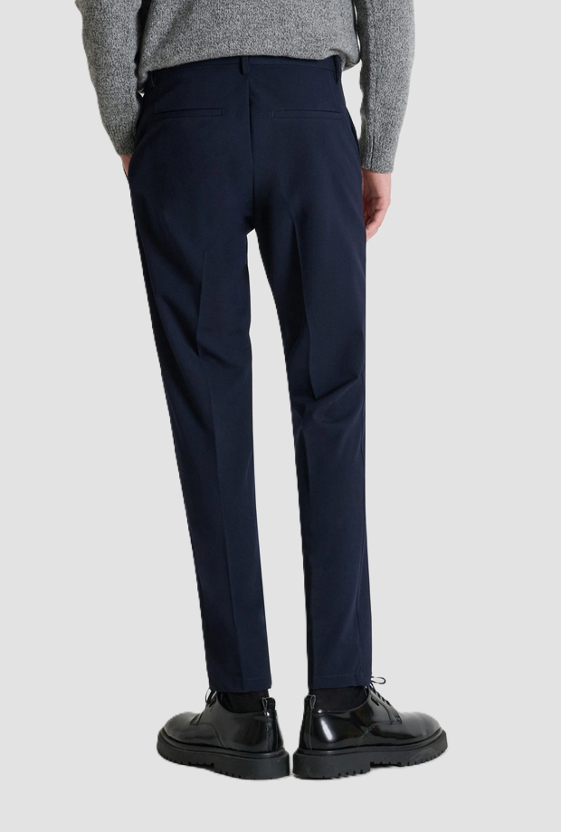 Pantalone Bryan slim fit uomo blue marine 
