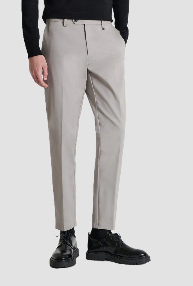 Pantalone Bryan slim fit da uomo argilla 
