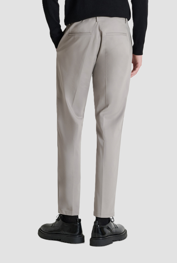 Pantalone Bryan slim fit da uomo argilla 