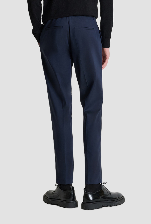 Pantalone Bryan slim fit uomo blue marine 