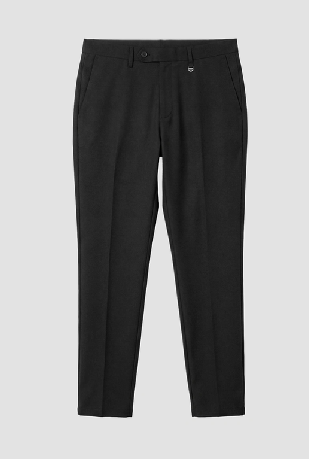 Pantalone Bryan slim fit da uomo nero 