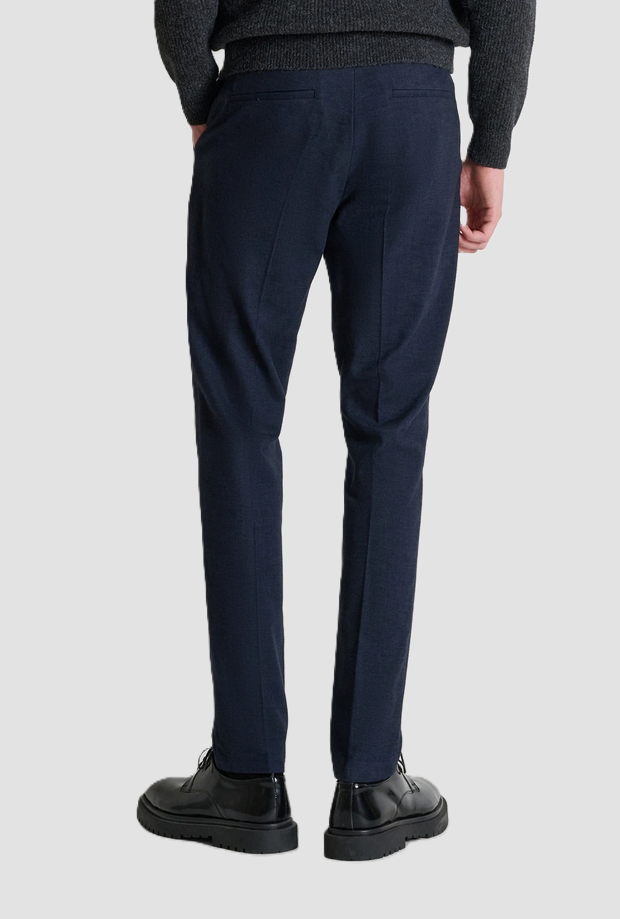 Pantalone Bryan slim fit da uomo blue marine 