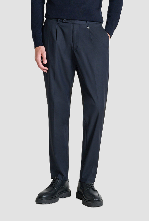 Pantalone Luis regular fit da uomo blue marine 