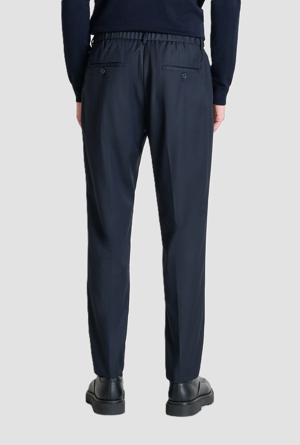 Pantalone Luis regular fit da uomo blue marine 