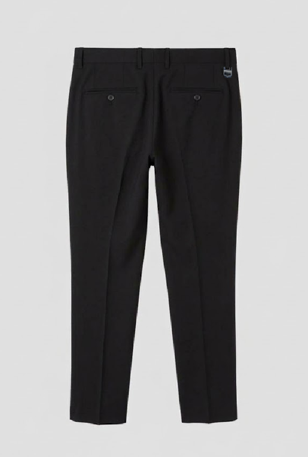Pantalone Bonnie slim fit uomo nero 