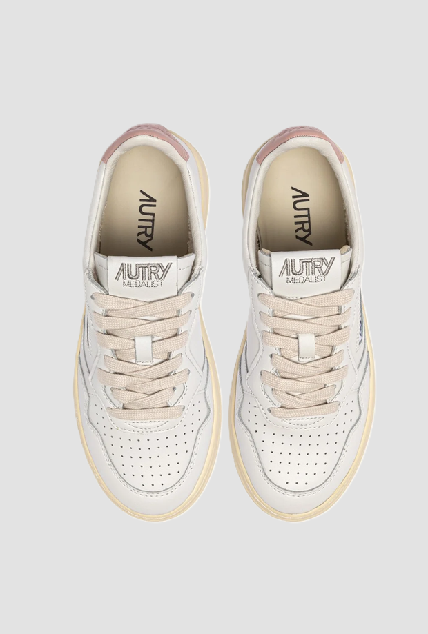 Scarpe Medalist Low donna bianco-rosa 