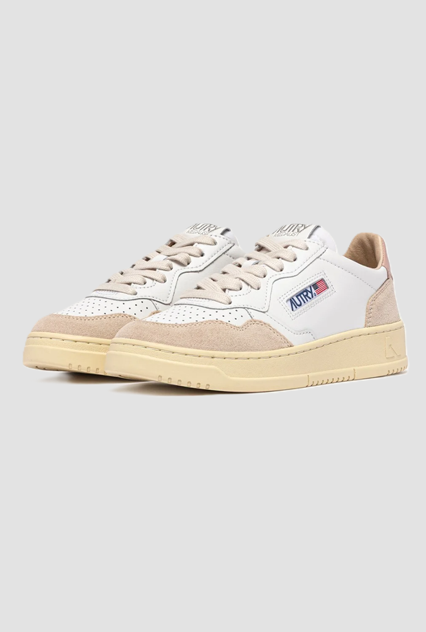 Scarpe Medalist Low donna bianco-rosa-beige 