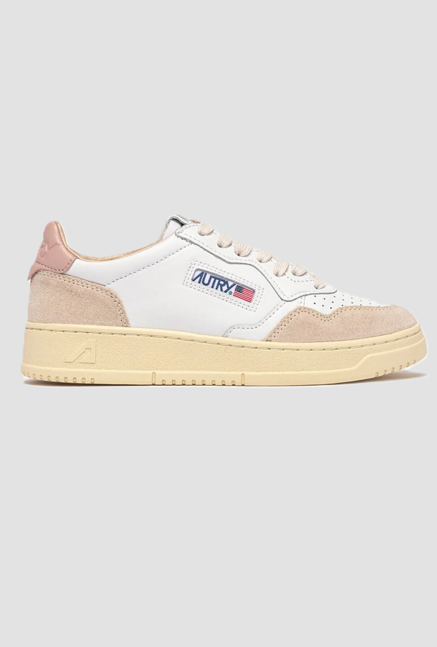 Scarpe Medalist Low donna bianco-rosa-beige 