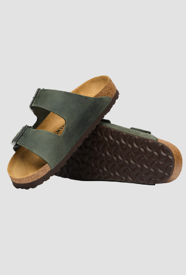 Sandalo Arizona unisex verde timo 