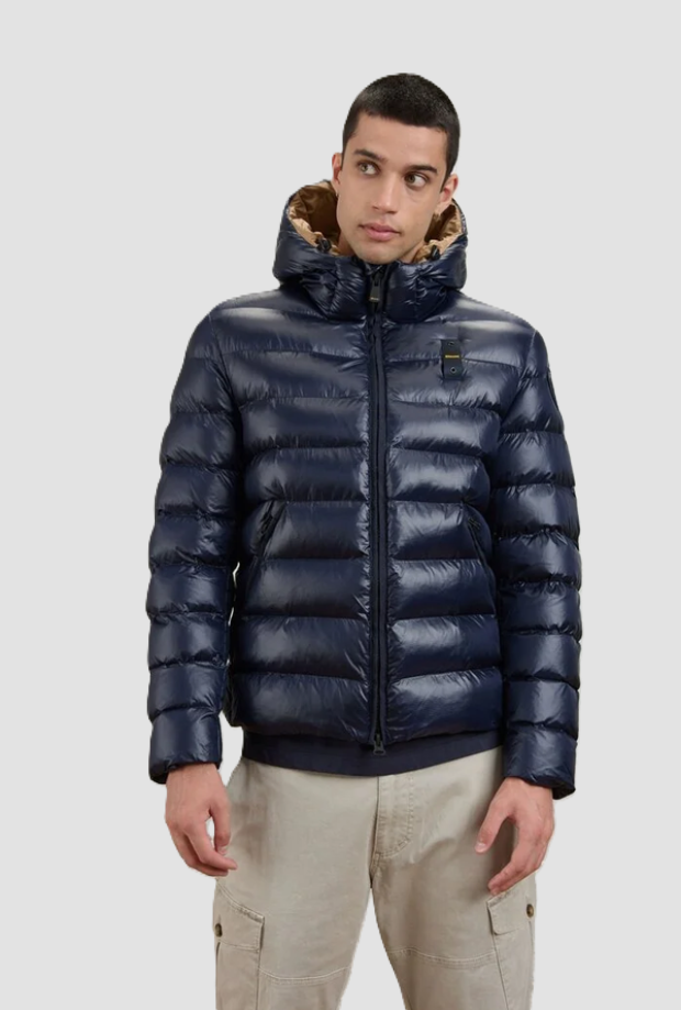Giubbino Adams da uomo blu 