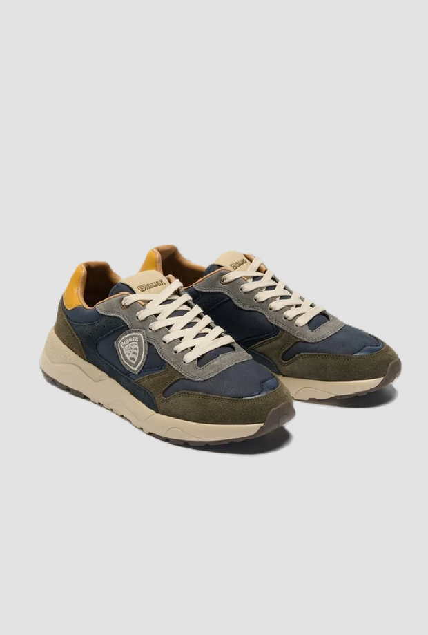 Scarpe Ozark da uomo verde-blu 