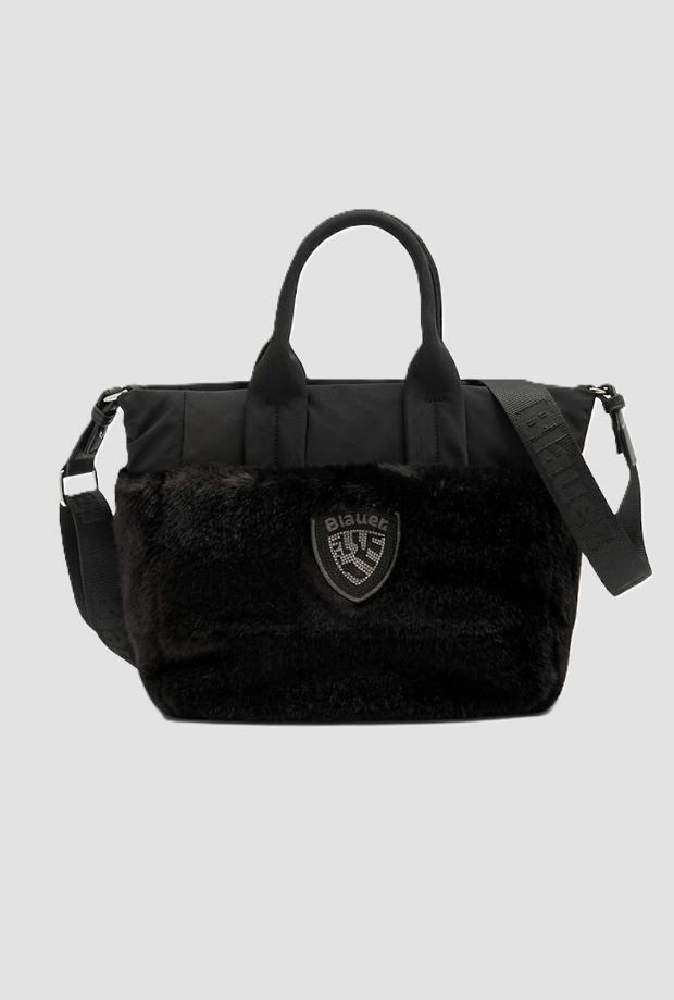 Borsa Padded da donna nero 