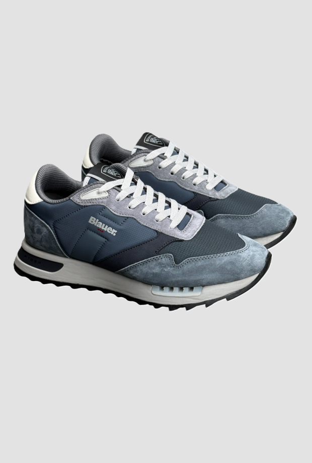 Scarpe Ryder uomo navy-grey 