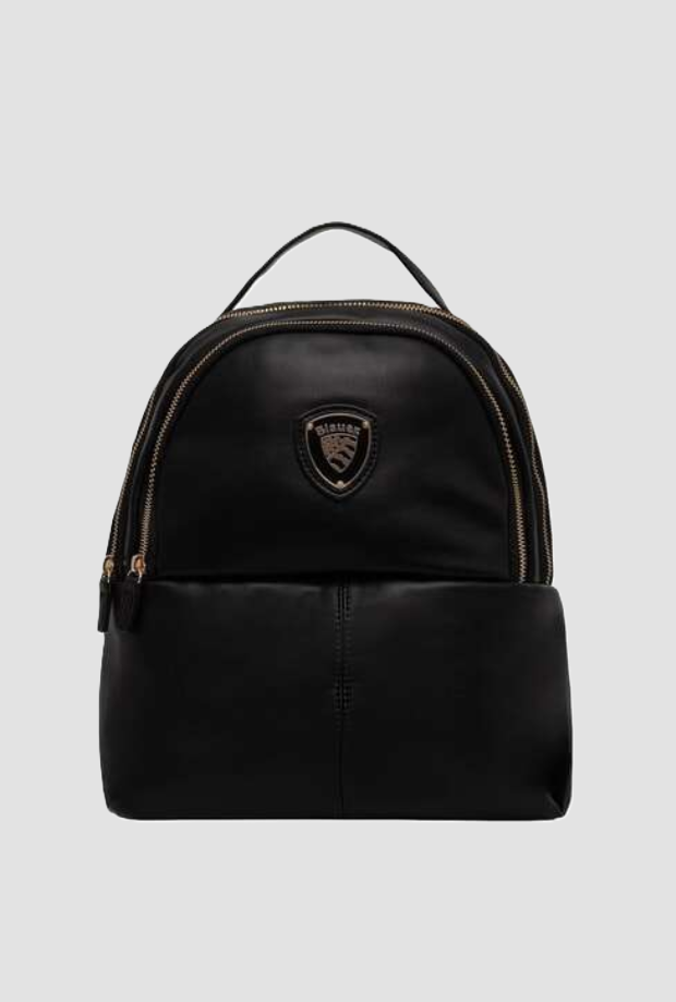 Zaino in ecopelle donna nero 