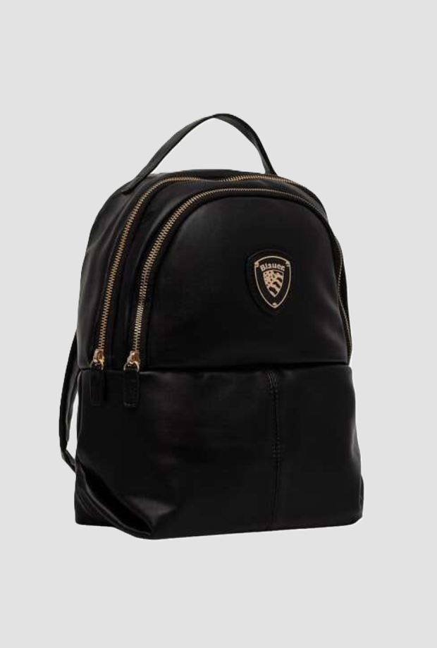 Zaino in ecopelle donna nero 