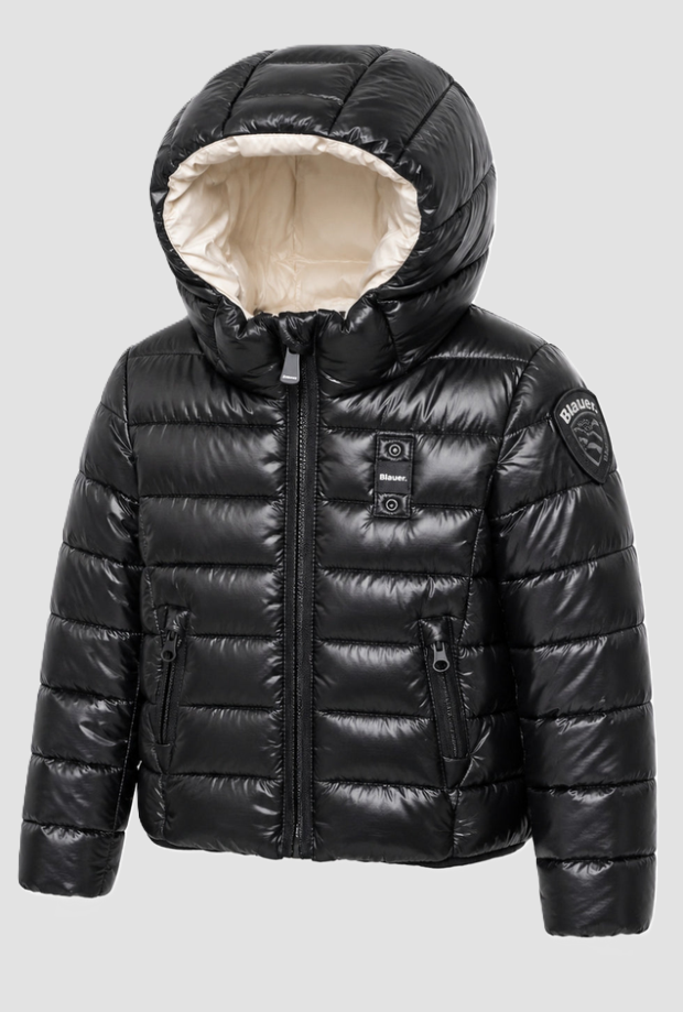Piumino Caroll Junior da bambina nero 