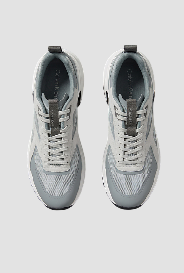 Scarpe running da uomo grigio chiaro 