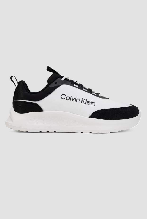Scarpe running da uomo bianco-nero 