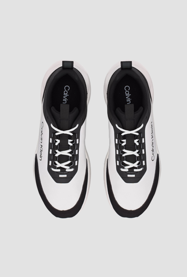 Scarpe running da uomo bianco-nero 