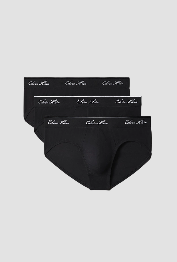 3-pack slip da uomo nero 