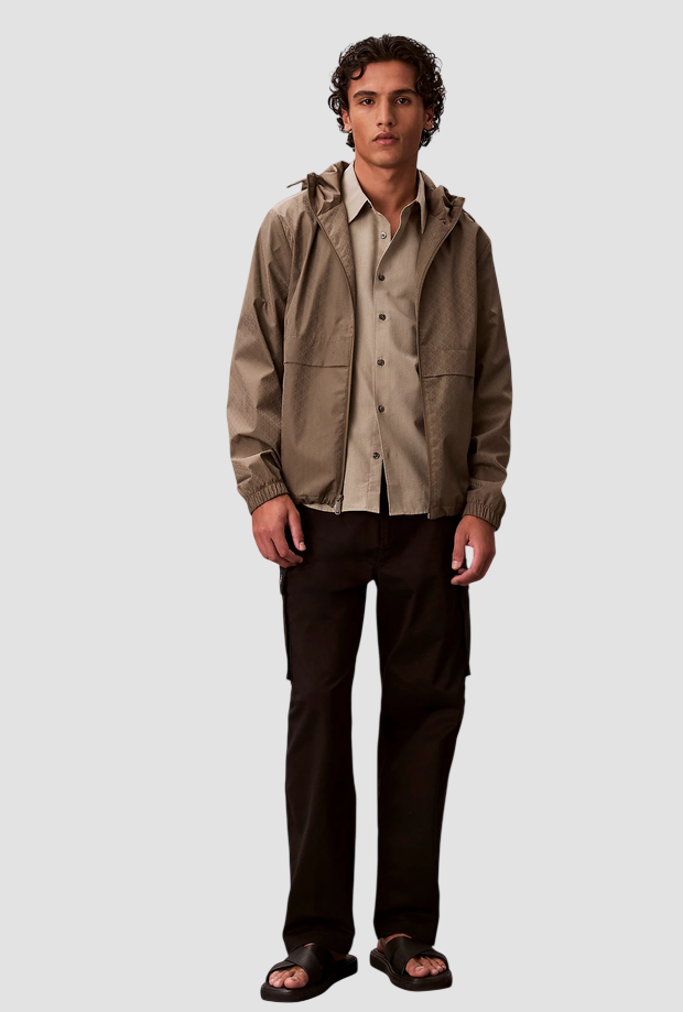 Pantalone cargo da uomo nero 