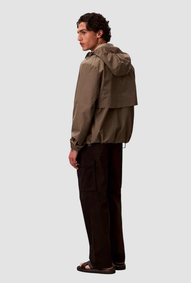 Pantalone cargo da uomo nero 