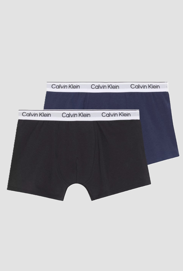 2-pack boxer bambino nero-blue 