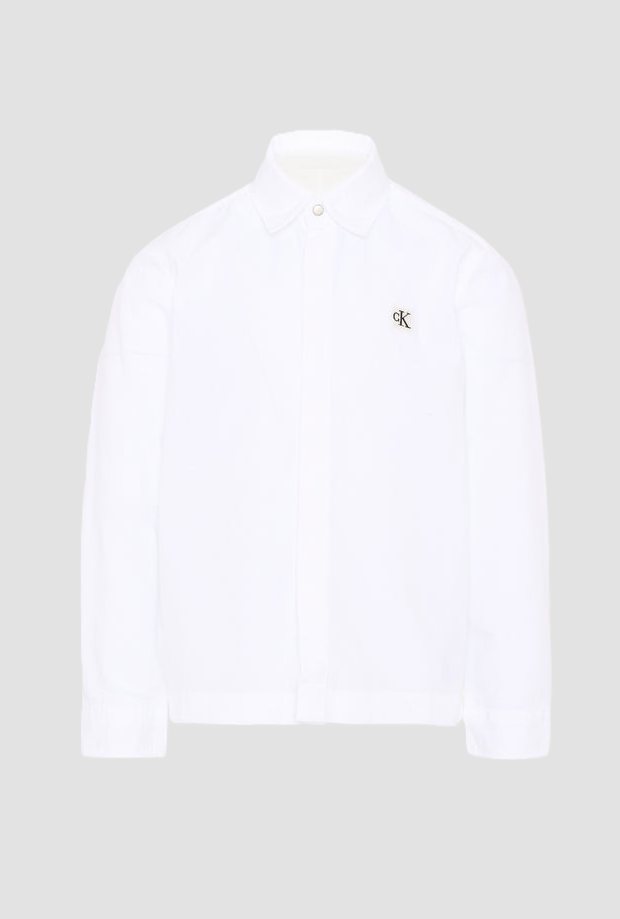 Camicia da bambino bianco 