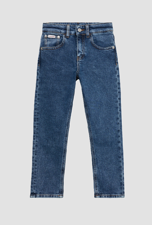 Jeans Dad da bambino blu medio 