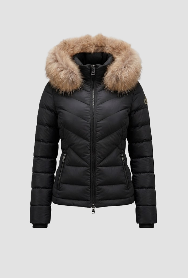 Giubbotto Thea Fur donna nero 