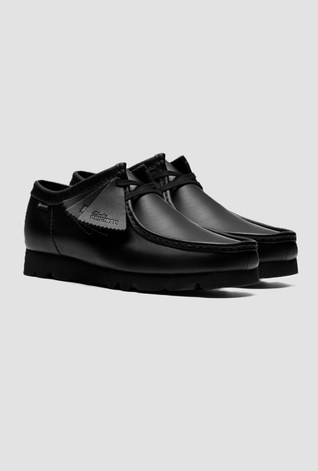 Scarpe Wallabee uomo nero 
