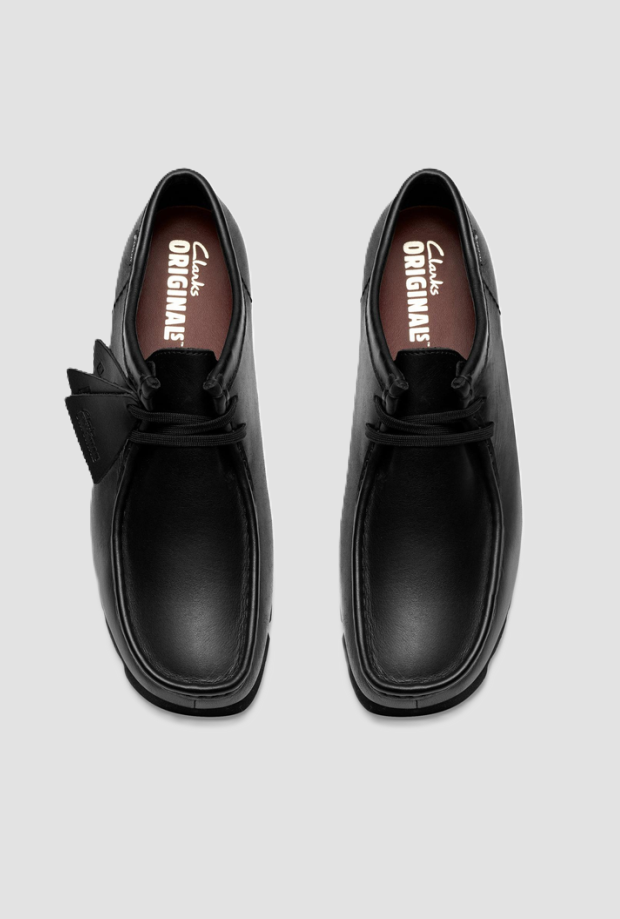 Scarpe Wallabee uomo nero 