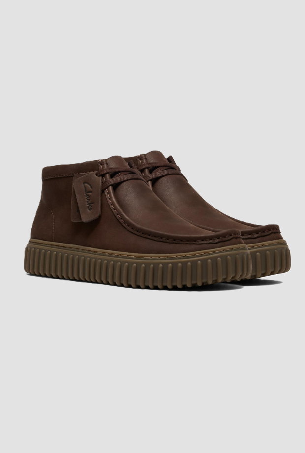 Scarpe Torhill Hi uomo marrone scuro 