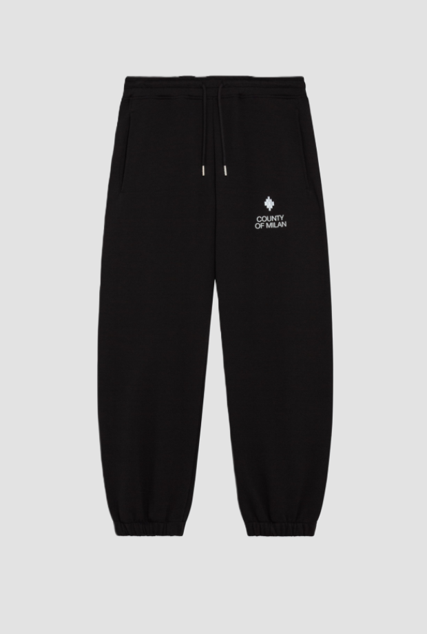 Pantalone di tuta da uomo nero 