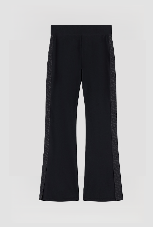 Pantalone Logo Series da bambina nero 