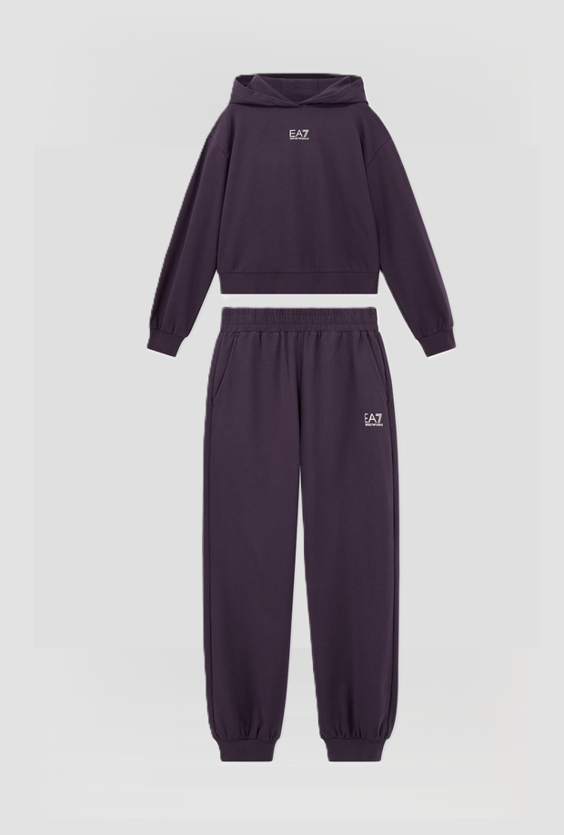 Tuta Logo Series da bambina viola 