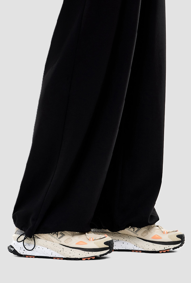 Pantalone a palazzo donna nero 