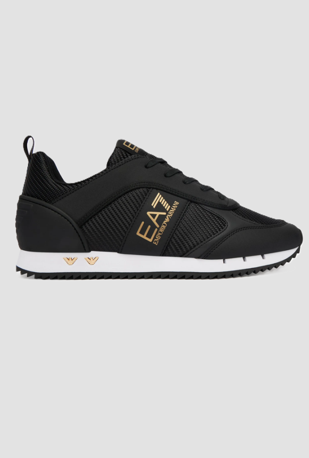 Scarpe uomo nero-oro 