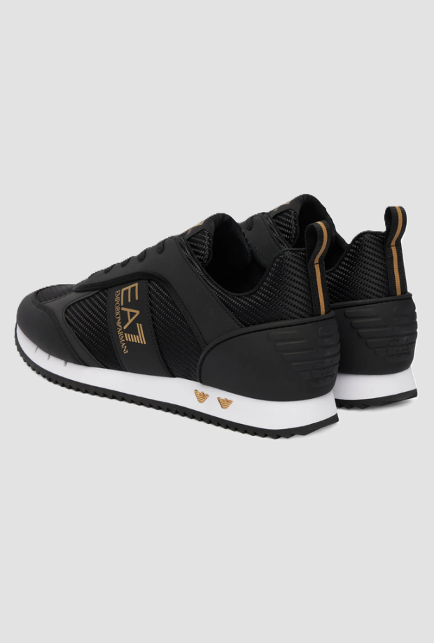 Scarpe uomo nero-oro 
