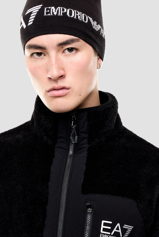 Cappello con logo unisex nero 