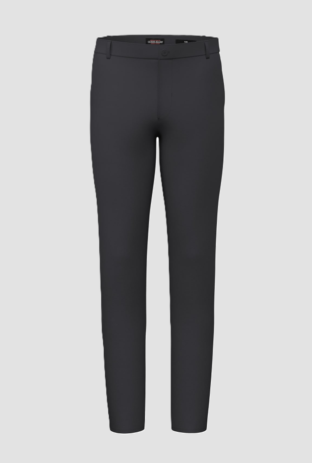 Pantalone chino uomo nero 