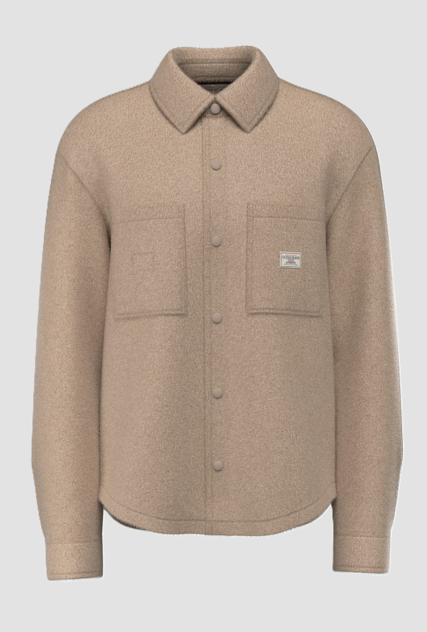 Giubbino uomo beige 