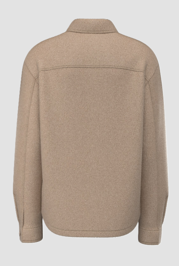 Giubbino uomo beige 