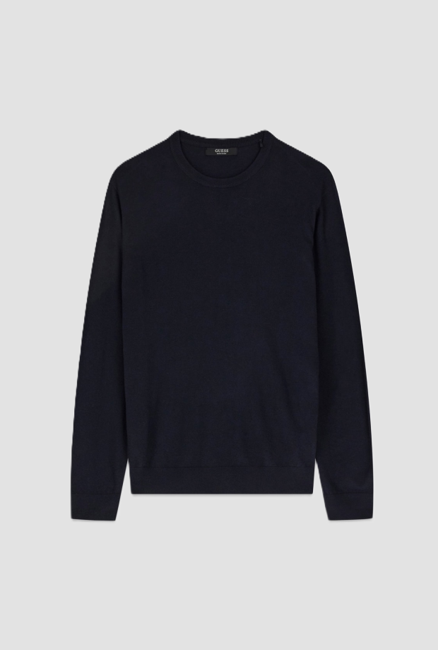 Pullover uomo blu scuro 