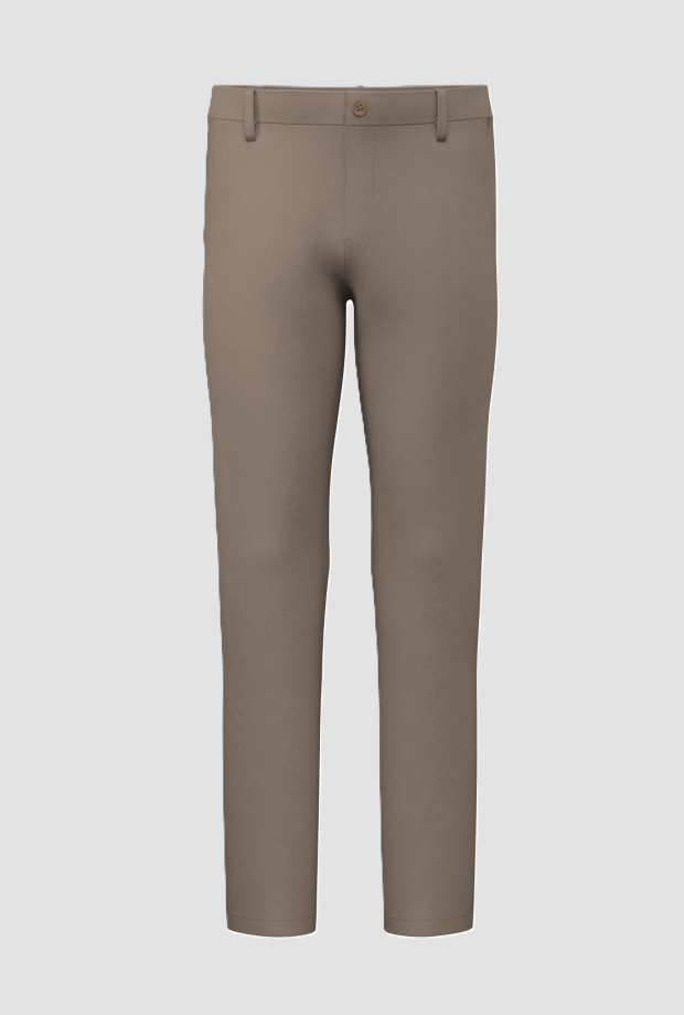 Pantalone chino uomo beige 