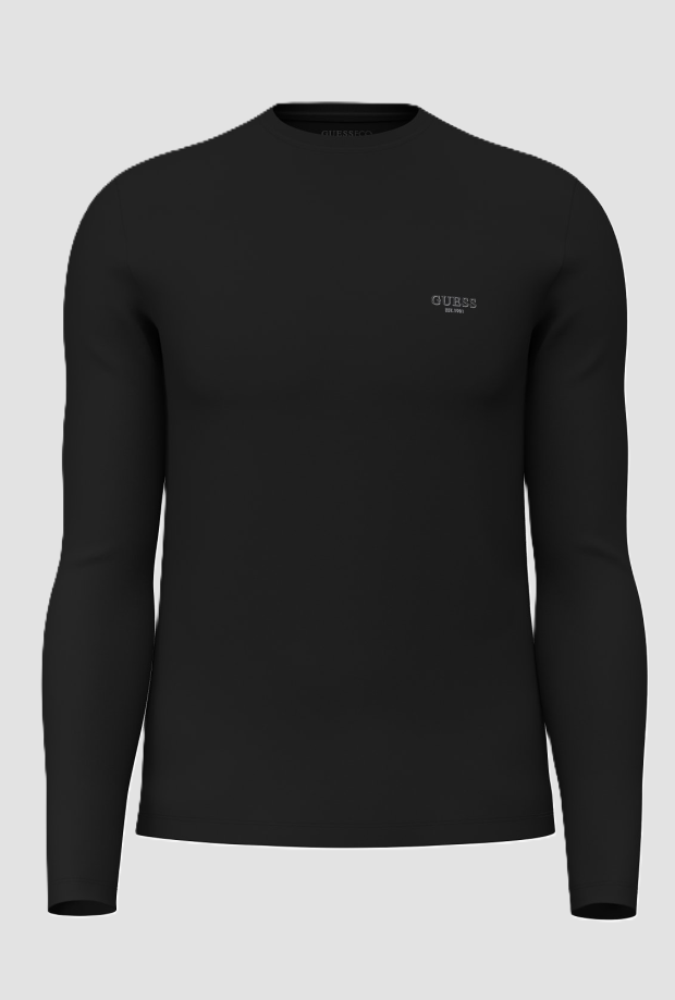 T-shirt slim fit uomo nero 