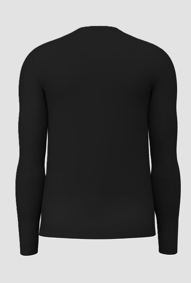T-shirt slim fit uomo nero 